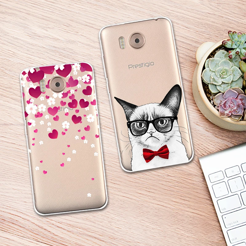 For Prestigio Grace R7 PSP7501DUO 7501 duo 5.0 Inch Phone Case Soft Cover Protective Printed Fundas |