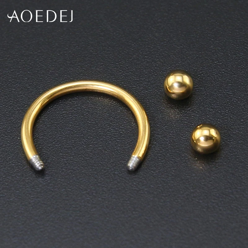 AOEDEJ 6-14 мм KPOP серьги-кольца панк-рок для мальчиков 316L серьги из нержавеющей стали для мужчин и женщин Корейский пирсинг хряща уха ювелирные изделия