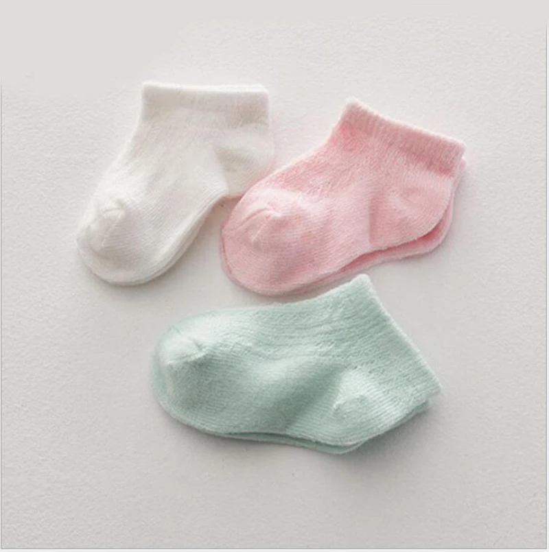 Лидер продаж дышащие летние носки для малышей Детские новорожденных мальчиков и