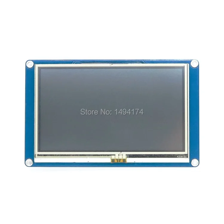 WQScose Q8S-201 Nextion 4 3 дюйма TFT сенсорный экран UART HMI умный ЖК-модуль дисплей Панель для