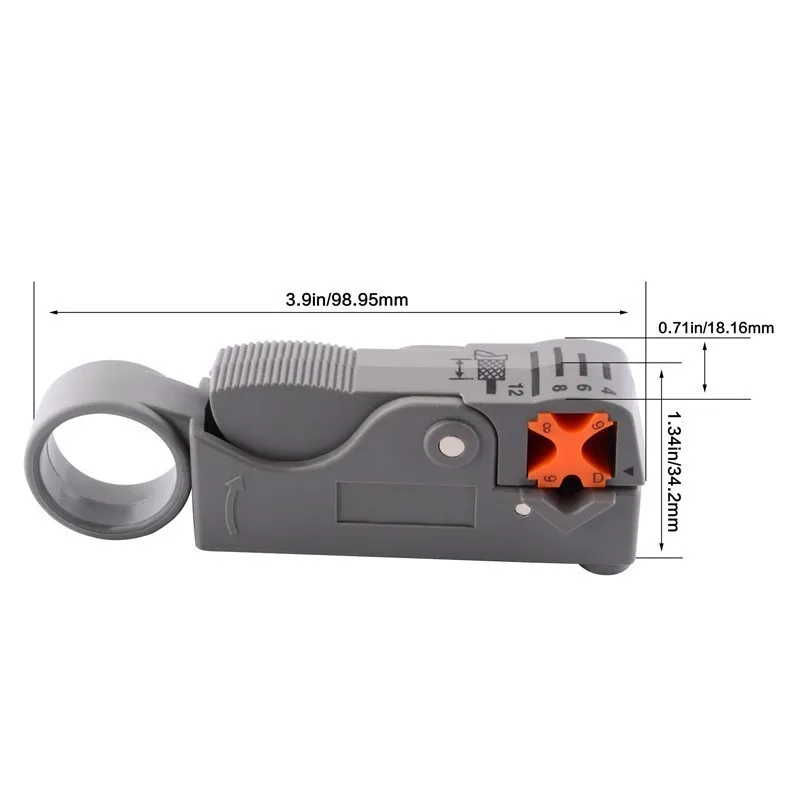 

SPEEDWOW Automatic Double Blades Cable Cutter Pliers Automatic Stripping Pliers Automatic Double Blades Wire Stripper
