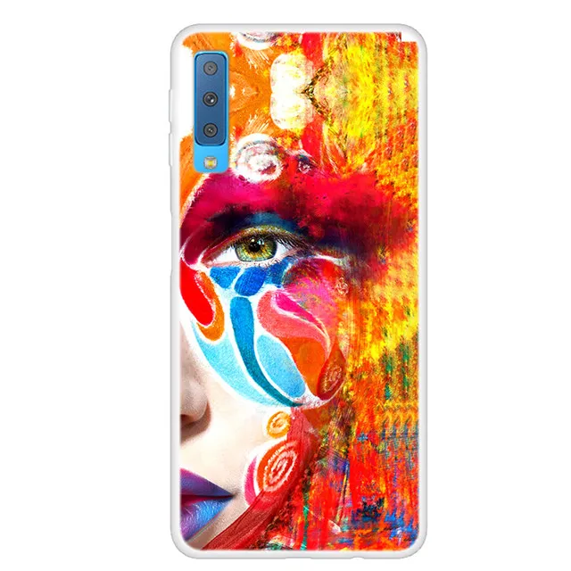 31 Для samsung A7 чехол силиконовый мягкий чехол для телефона чехол для samsung Galaxy A7 чехол тигра крутые A750 6,0 ''7 7A милый - Цвет: 31