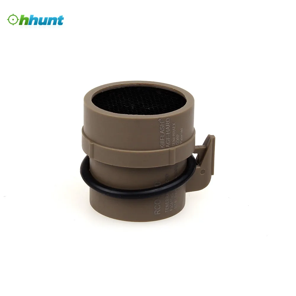 Ohhunt Черный Tan Цвет Алюминий KILLFLASH Защитник Защитная крышка для Trijicon ГСГА серии