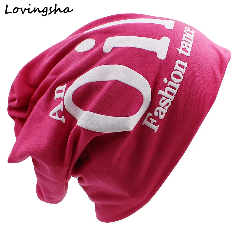 LOVINGSHA новая модная теплая мешковатая шапка мужские шапочки головной убор шапки