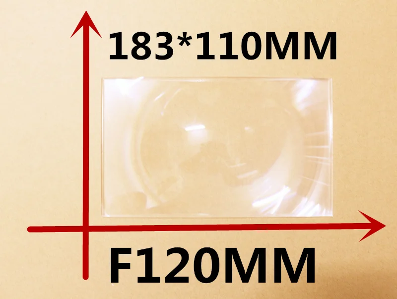Мобильный Телефон сделай сам проекция 7 дюймов линза Френеля Прямоугольный
