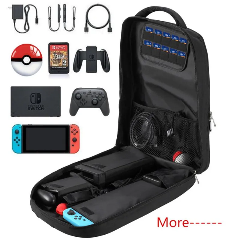 Сумка для хранения рюкзака Nintendo Switch чехол консоли switch прочный органайзер Nitendo