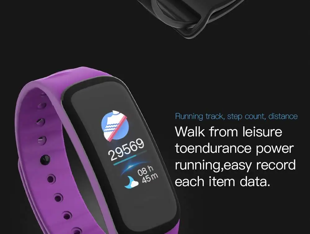 C1S Wearfit Смарт-часы браслет крови Давление измерения монитор сердечного ритма Cardiaco Фитнес трекер умный Браслет