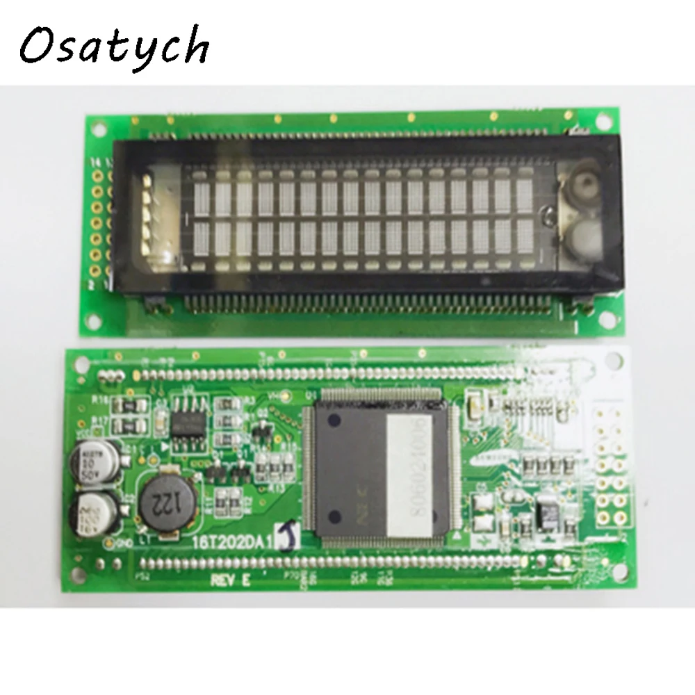 Оригинальный флуоресцентный дисплей для Samsung VFD 16T202DA1J промышленного класса 1U