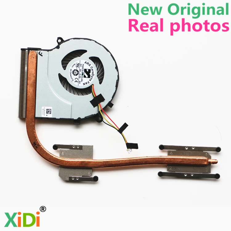 Новый вентилятор процессора с радиатором для TOSHIBA L50 C L55 Вентилятор охлаждения