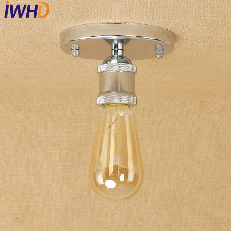 Потолочные светильники Эдисона в стиле ретро Лофт старинные железные винтажные
