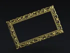 ЧПУ-роутер рельефная Рамка Модель 3D модель artcam type 3 ЧПУ гравировка формат STL E101