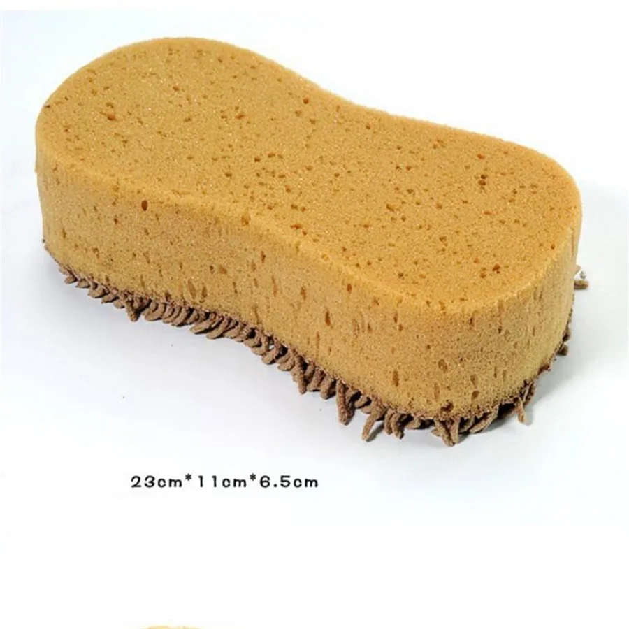 Высокое качество 8 персонаж плюшевая Анти Царапины губка для мытья автомобиля