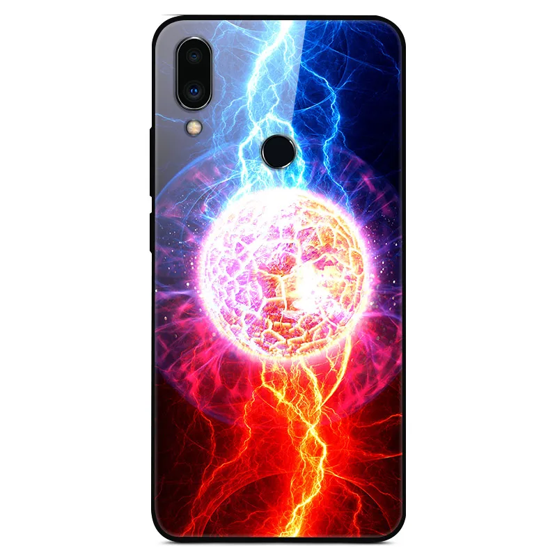 B для Meizu Note 9 Note9 чехол стекло Coque жесткий чехол для телефона для Meizu M9 Note чехол M9Note M 9 Note мягкая рамка чехол Мода 6,2 - Цвет: 28