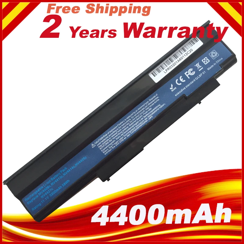 6 ячеек Аккумулятор для ноутбука Acer Extensa 5235 5635 5635G 5635Z 5635ZG eMachines E528 E728 AS09C31 AS09C71|battery for