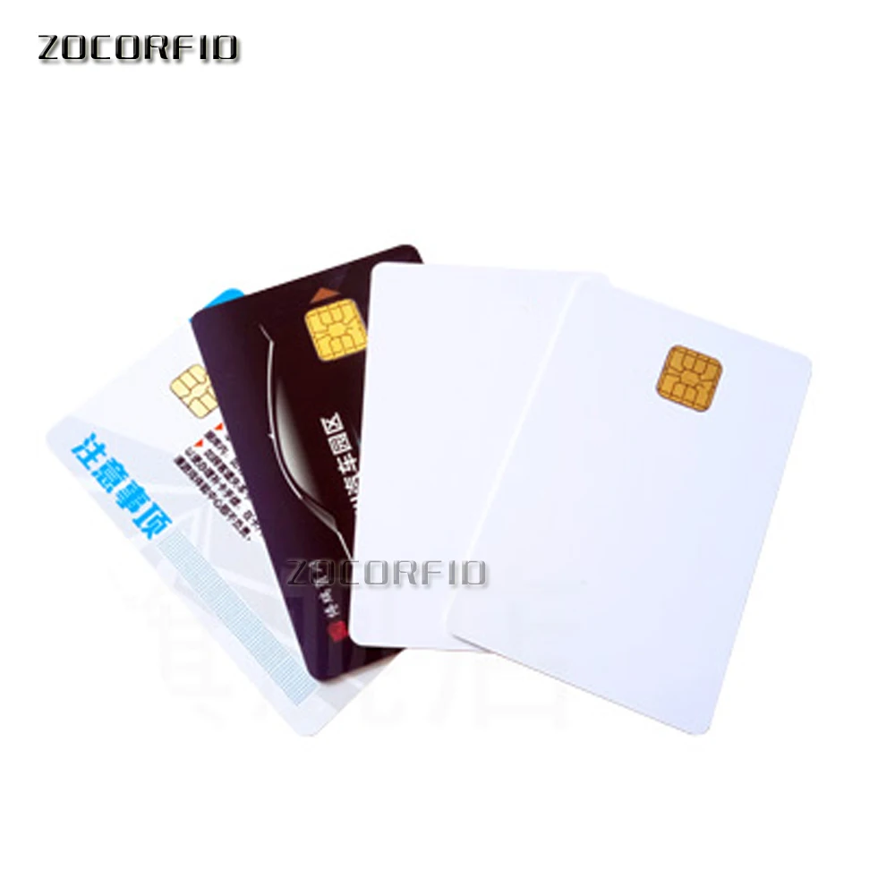 100pcs Rfid Chip Proximity RFID IC Card Sle4428 Contact Access Control Smart Free Shipping Can Be Printed | Безопасность и защита