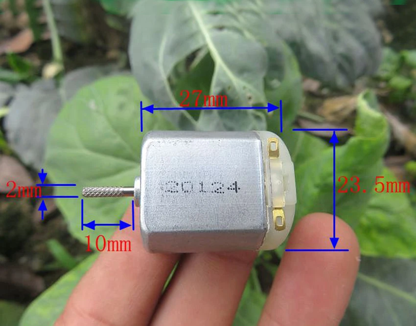 260 motor high speed carbon brush motor DC 3V-6V 9000-18000rpm/min for DIY toy