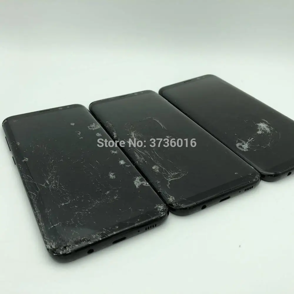 Сломаных LCD дисплей для телефона Galaxy S8 плюс G955 мобильный телефон на практике как