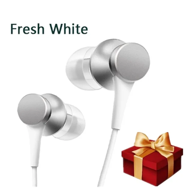 White Add Gift Новейший Xiao mi Piston 3 свежая Молодежная версия тип-c наушники с mi c mi наушники для samsung Xiao mi phone mp3 наушники - Цвет: White Add Gift
