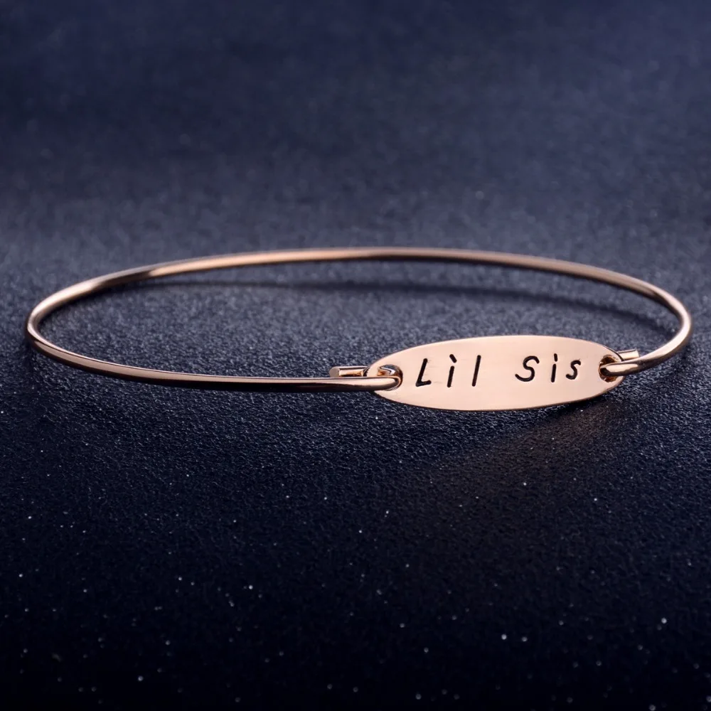 Bespmosp Family Sister Bangle Best Friends Charm Bracelet Women Girl Jewelry For Sister's Gifts Friendship BFF Gold | Украшения и