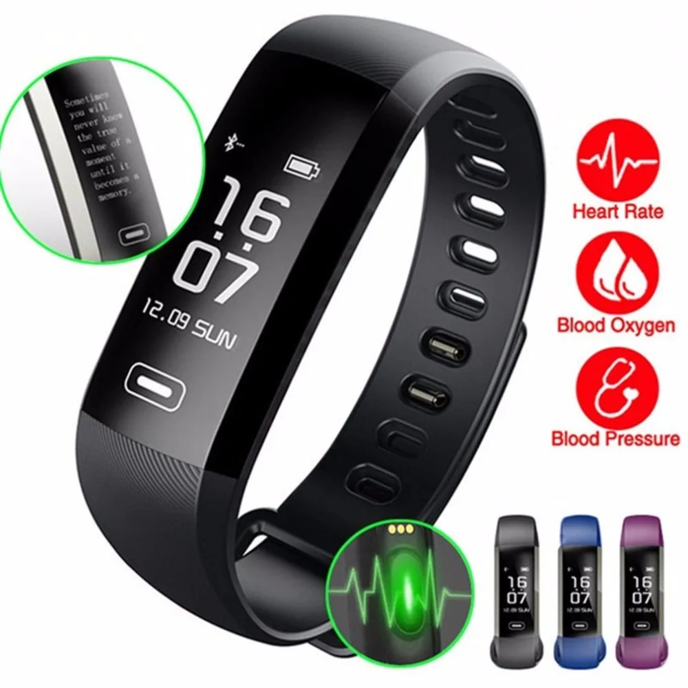 M2 PRO Bluetooth умный Браслет 0 96 дюймов oled дисплей фитнес трекер монитор сердечного