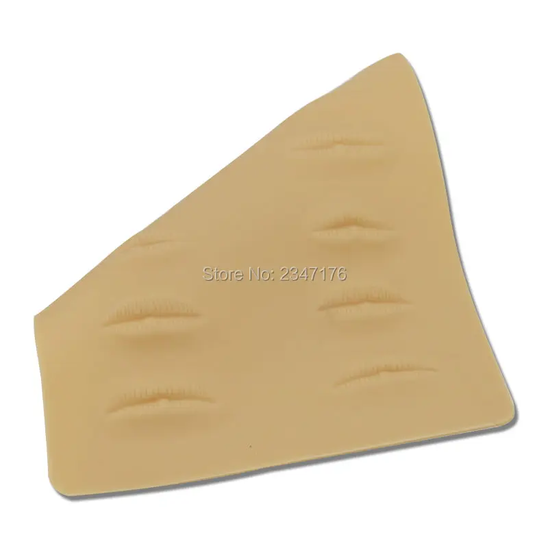 

Cheap10pcs High quality 3D lip PMU Permanent tattoo practice skin For beginners