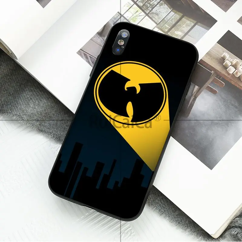 Ruicaica Wu-Tang Wu Tang клана ультра ТПУ Мягкий силиконовый чехол для телефона чехол для Apple iPhone 8 7 6 6 S Plus X XS Макс 5 5S SE XR крышка