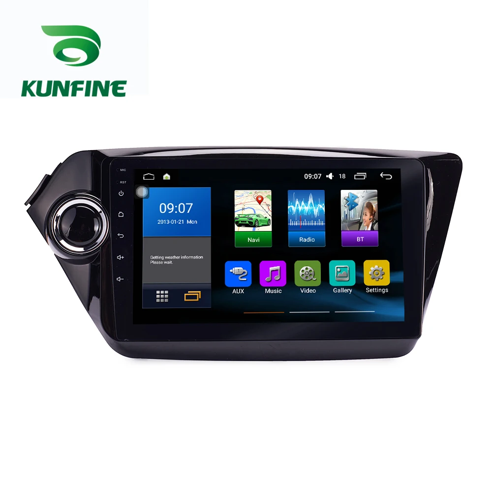 Автомобильный стерео проигрыватель для KIA RIO 3 K2 2010 2016 Octa Core 1024*600 Android 10 0