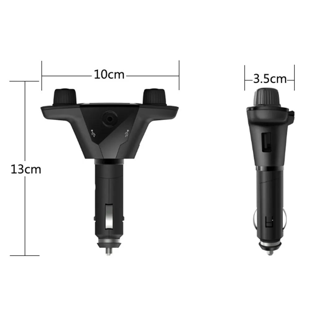 FM Transmitter Dual USB Audio Kit MP3 Player Handsfree Bluetooth Charger Modulator Smart Charge Car BT06 | Автомобили и мотоциклы