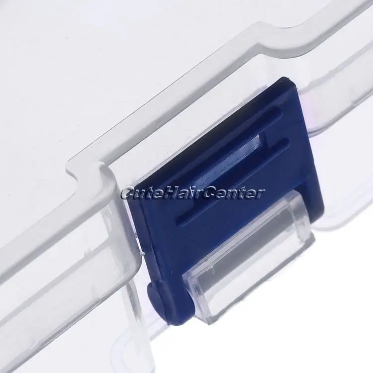 Hot Sale Transparent Plastic Storage Box for Cosmetics Jewelry Collection Cassette Cover Case Home Organization | Дом и сад