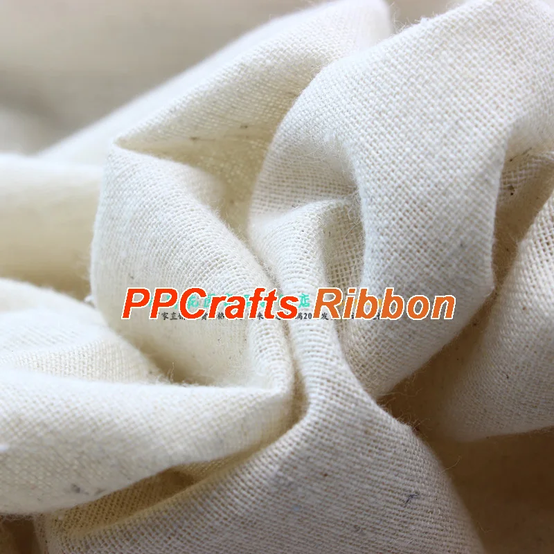 Однотонная льняная ткань ручной работы в стиле пэчворк для детей рукоделие 50x150