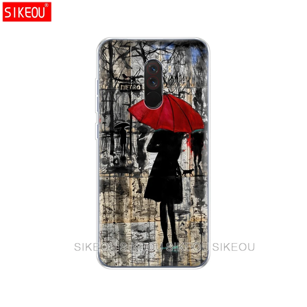 33749 Мягкий силиконовый чехол для Xiaomi Pocophone F1 Xiaomi Poco F1 чехол s Мягкий ТПУ чехол для телефона Xiaomi Pocophone F1 Global F 1 милый - Цвет: 33749
