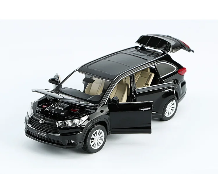 1/32 сплава модель спортивный автомобиль 6 двери коллективных Diecasts Высокой Lander W/светильник& музыки тянуть обратно& Go