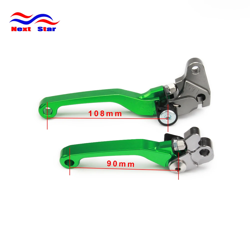 Рычаг Сцепления Pit Bike Pivot для мотоцикла KAWASAKI KLX450R KLX 450R 2008 2009 08 09|Рычаги веревки и