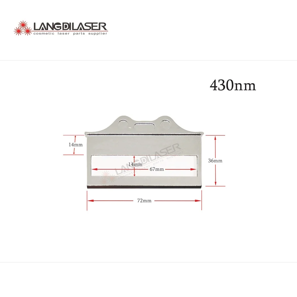 

430nm~1200nm Elight filter , optic filters for OPT lasers , SR filter , laser filters