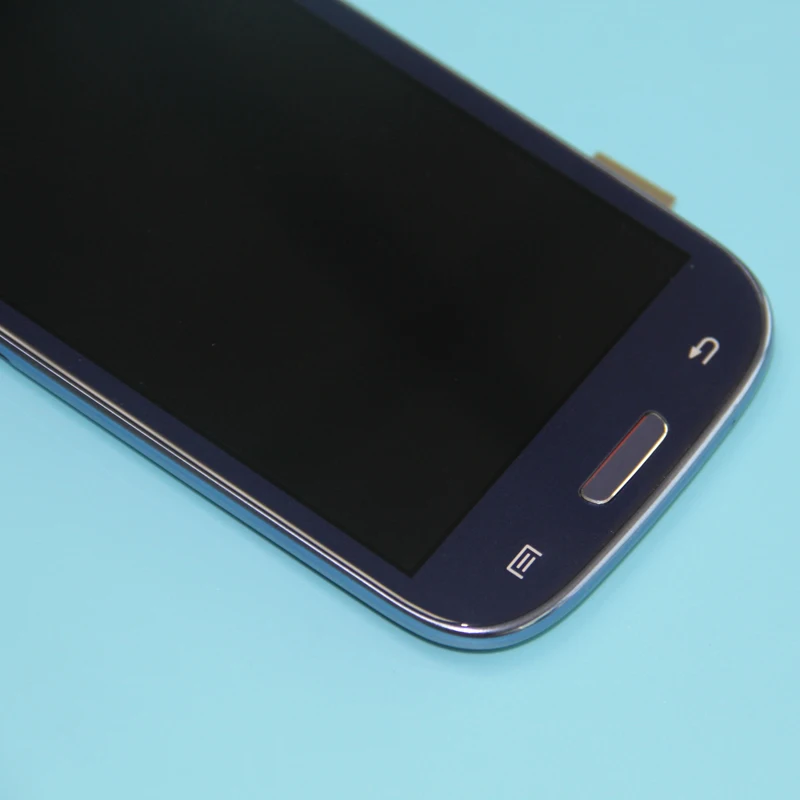 I9300 дисплей для Samsung Galaxy S3 i9300 сенсорный экран дигитайзер с домашней кнопкой