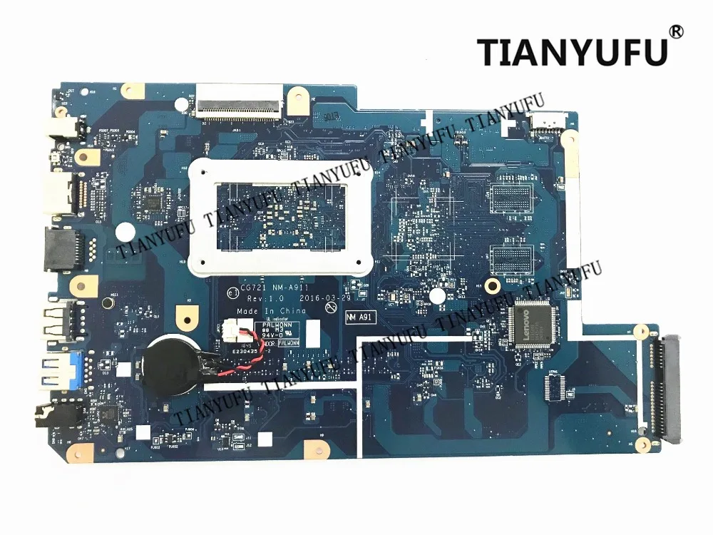 Абсолютно новая материнская плата для lenovo 110-17ACL CG721 NM-A911 с процессором(для A8-7410 процессора AMD) Материнская плата для ноутбука протестирована на