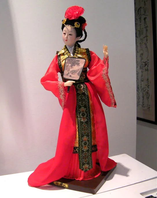 Украшения искусство ремесла девушка подарки выйти замуж Post костюм Ян Guifei 4