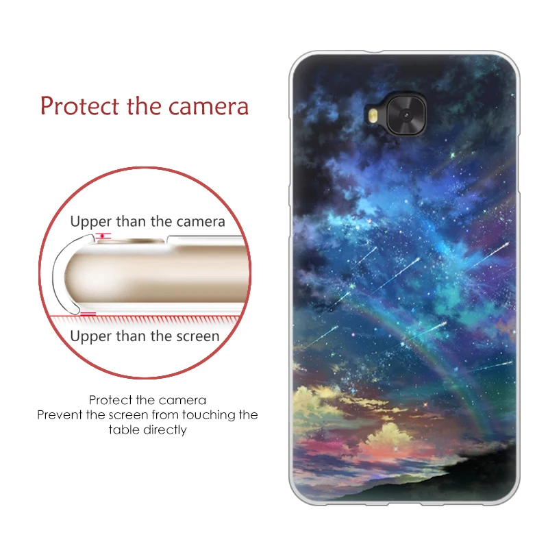 Чехол для телефона EiiMoo ASUS Zenfone 3 Laser ZC551KL силиконовый мультяшный чехол-накладка 4