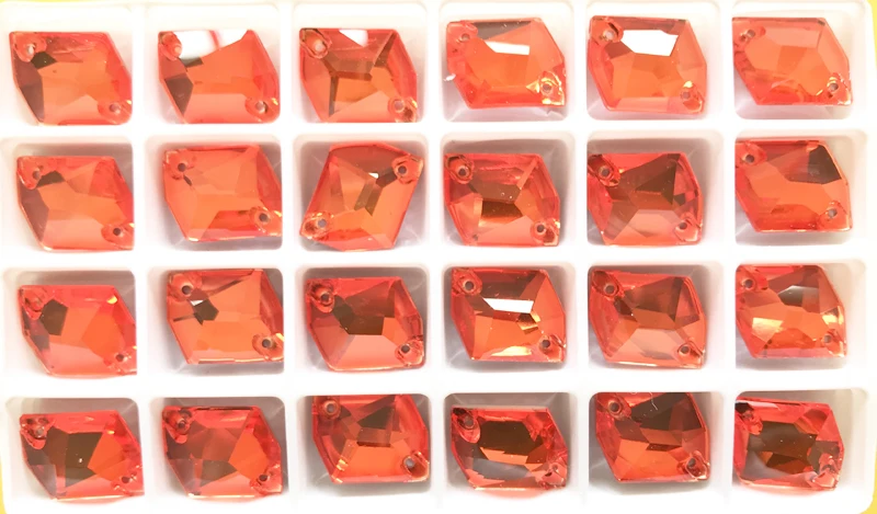 YANRUO #3265 все размеры гиацинт Космический хрустальный камень плоское стекло