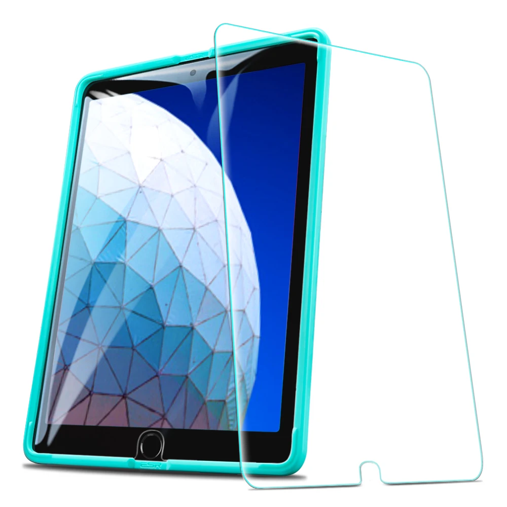 ESR закаленное стекло для iPad 7 Generration 10,2 Air 3 iPad Pro 10,5 Защитная пленка для экрана 9H стеклянная пленка для iPad 7th Gen Air3 2pc
