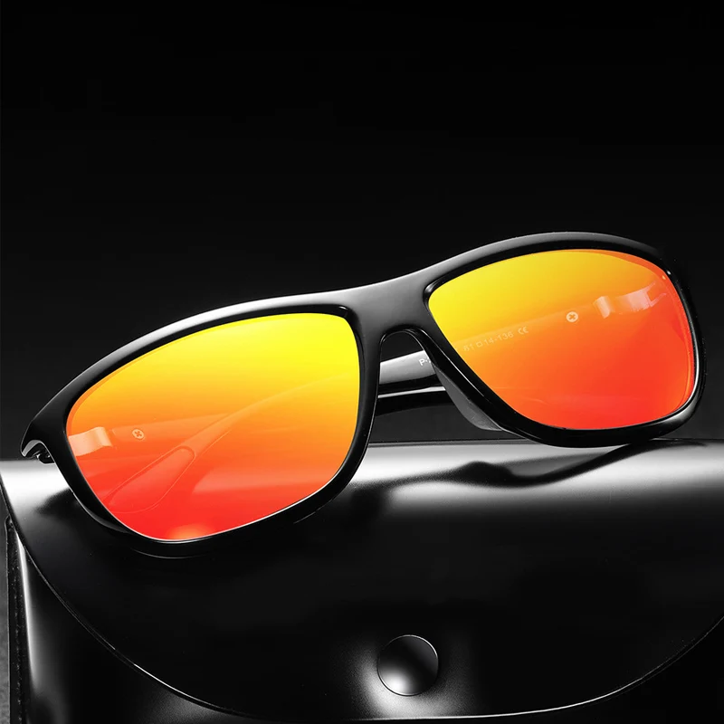 Классические овальные поляризованные солнцезащитные очки для мужчин крутые