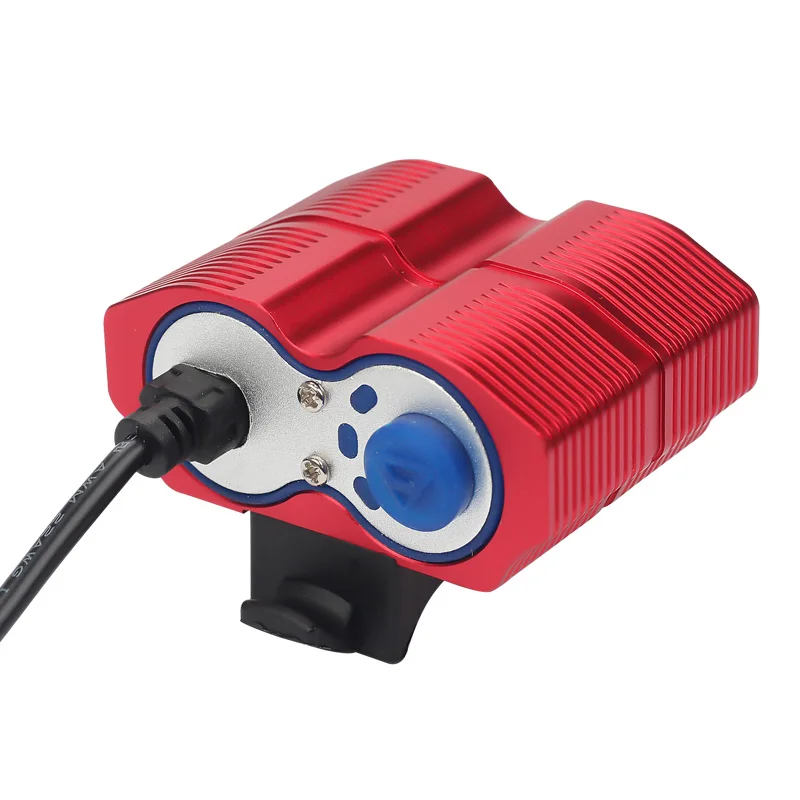 BIKEIN 2000 люмен 2 x XML L2 светодиодный передний свет яркость фары фонарик 4800mAh