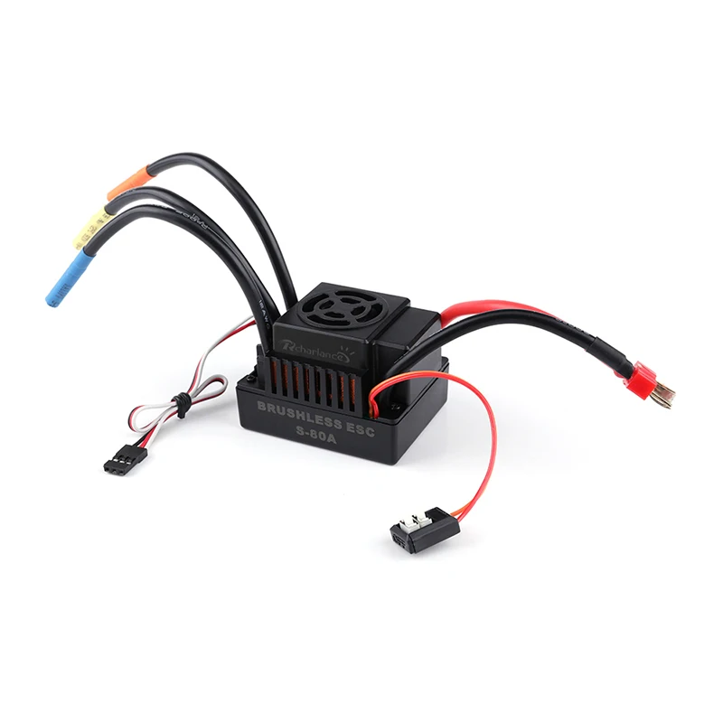 Водонепроницаемый бесщеточный двигатель 45A/60A/80A/120A ESC для радиоуправляемого