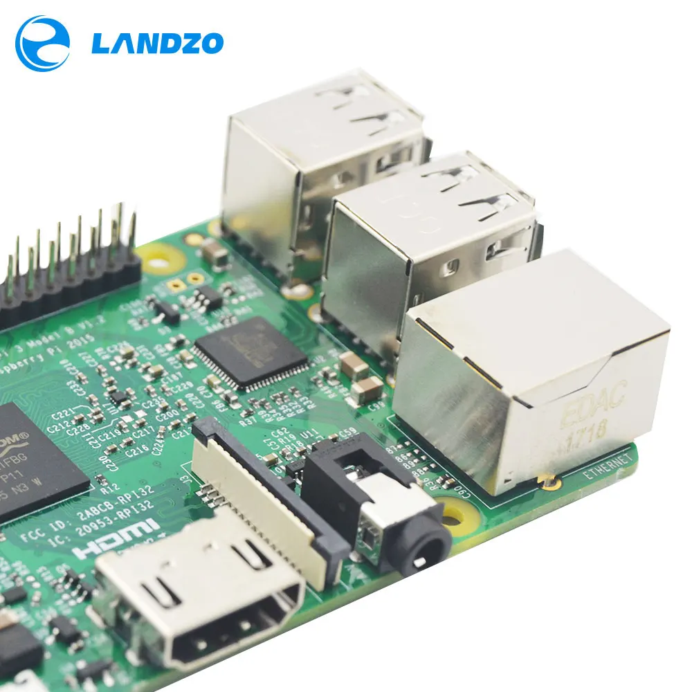 Raspberry Pi 3 Модель B плата 1 Гб LPDDR2 BCM2837 четырехъядерный Ras PI3 B, PI 3B, PI 3 B с WiFi и Bluetooth