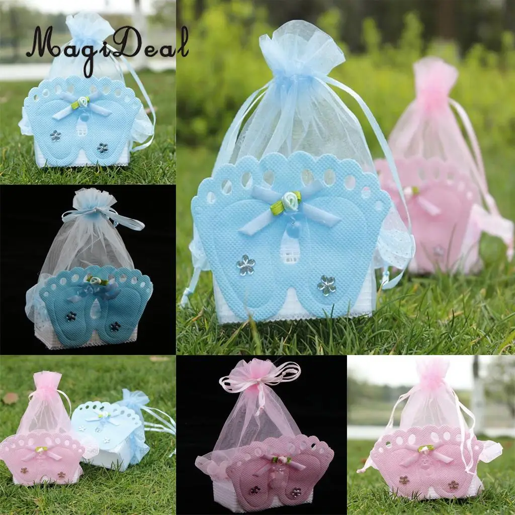12 шт. подарочные пакеты из органзы для девочек и мальчиков|favors shower|favor boyparty favors