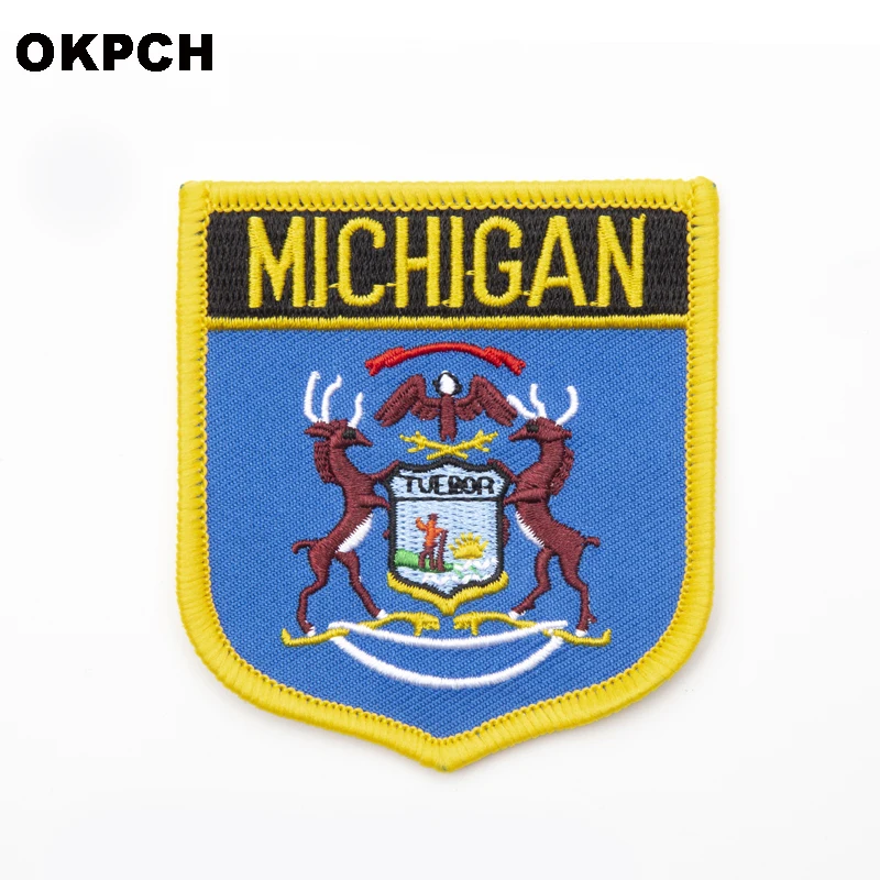 США Нью-Йорк нашивка с вышивкой для одежды наклейки 1 шт. 6*7 см | Дом и сад