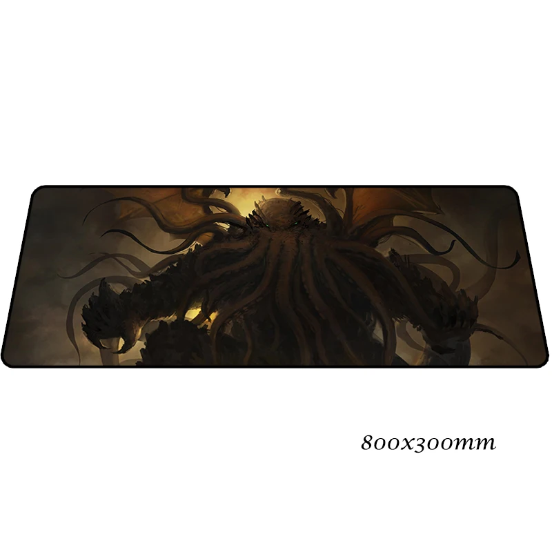 Cthulhu коврик для мыши 80x30 см, Подарочный игровой коврик для мыши, большой геймерский коврик, яркий компьютерный стол, коврик для мыши, клавиатура, большие игровые коврики