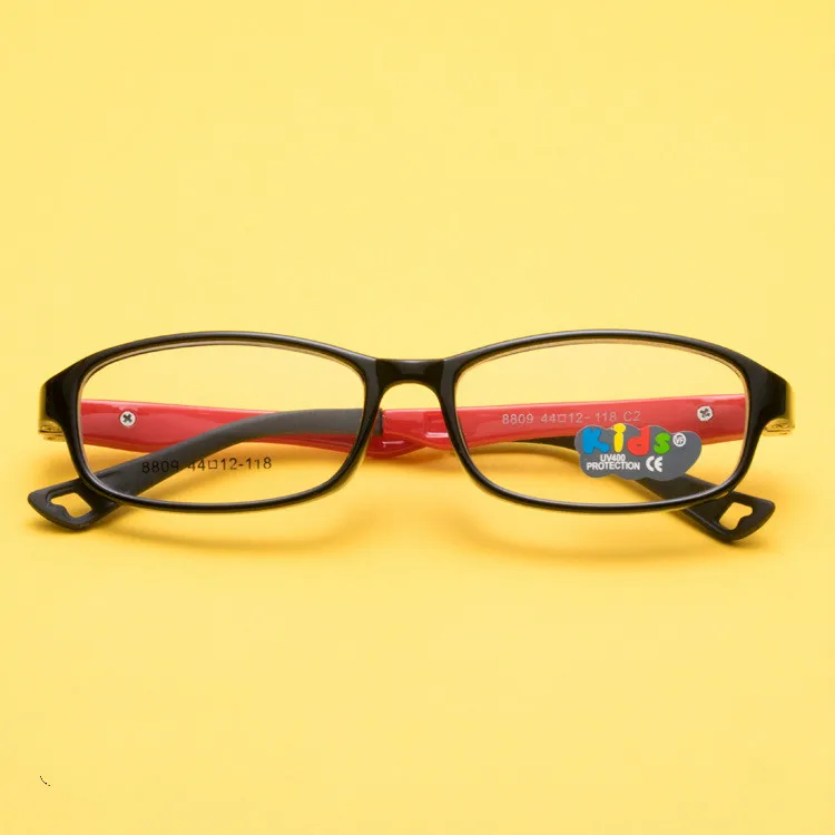 

New Comfortable Children's Glasses Frame Rectangular Full Spring Leg Children's Mirror