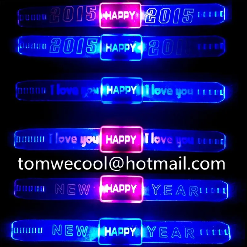 Новый дизайн бесплатная доставка стандартные светодиодсветодиодный браслеты