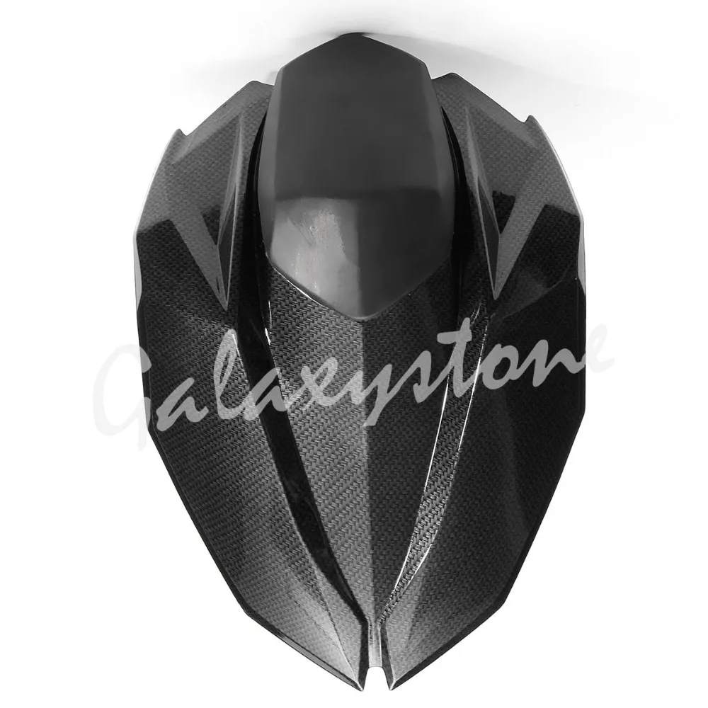 Углеродного волокна черный заднего сиденья ПАССАЖИРСКОЕ СИДЕНЬЕ для Kawasaki Z800 Z 800